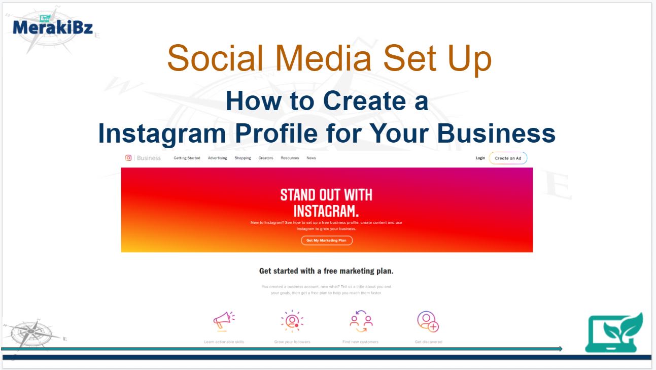 How to setup instagram Business Page